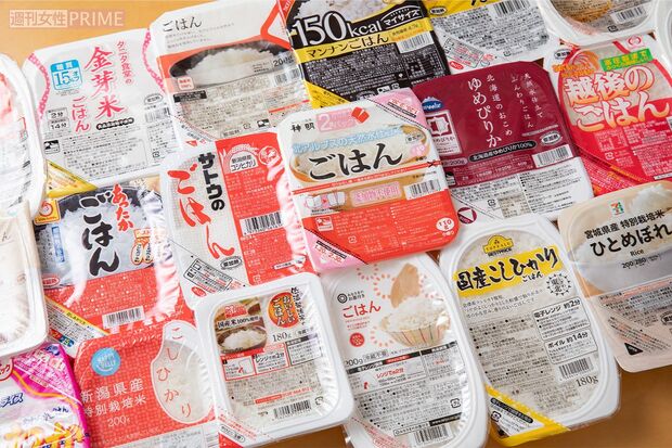 パックごはんは品種やメーカーで大きく違いがあった
