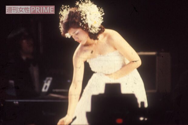 1980年10月、日本武道館で開催された山口百恵ラストコンサート