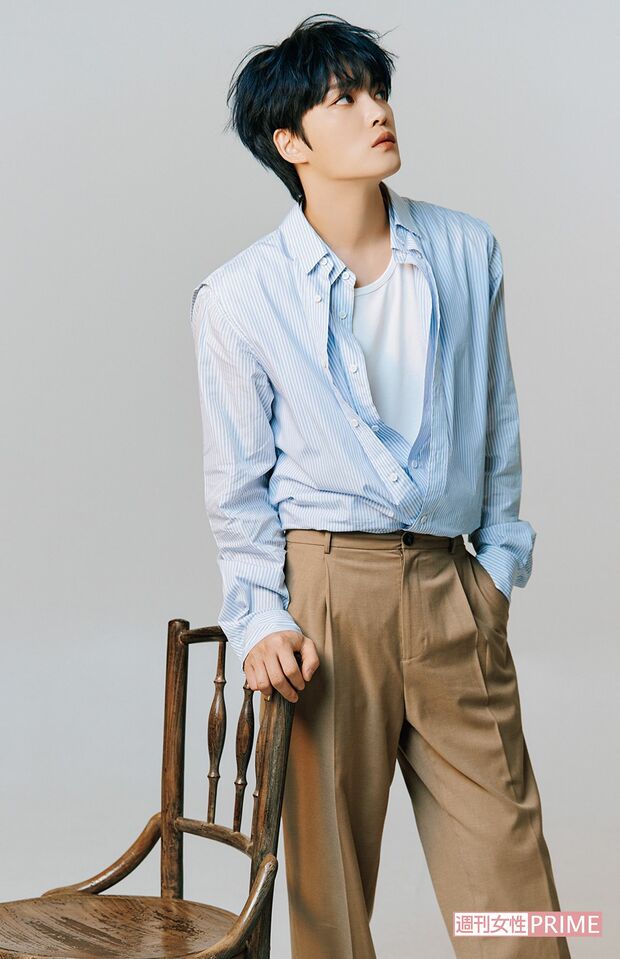 ジェジュン　撮影／Choi Seung Kwang （STUDIOESKEY） 撮影アシスタント／Rachel Choi （STUDIOESKEY）