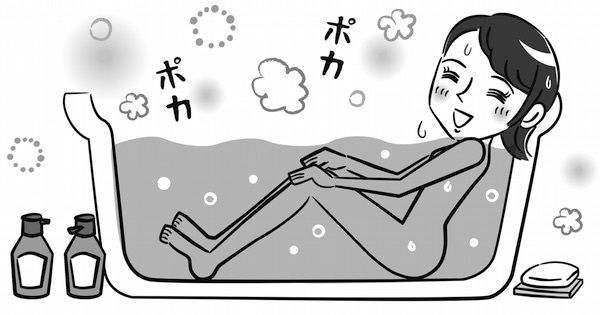 シャワーだけではもったいない！夏入浴の絶大な効果