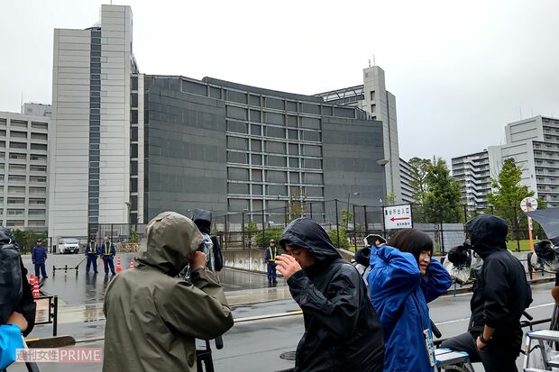 オウム真理教の取材の様子