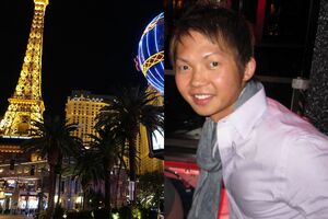 米ラスベガスのカジノディーラーだった片桐寛士容疑者(本人SNSより)