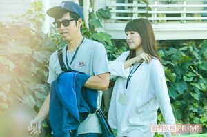 東と安夫妻は親子で行う種目で子どもと一緒にノリノリでダンスを