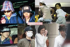 ジャニーズ夫婦(左上から時計回りに)木村拓哉&工藤静香、森田剛&宮沢りえ、井ノ原快彦&瀬戸朝香、二宮和也&Iさん