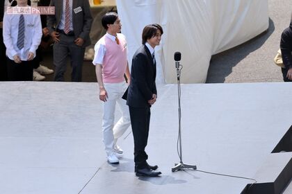 高橋海人と戸塚純貴による『オードリー』の漫才シーンは本物さながら