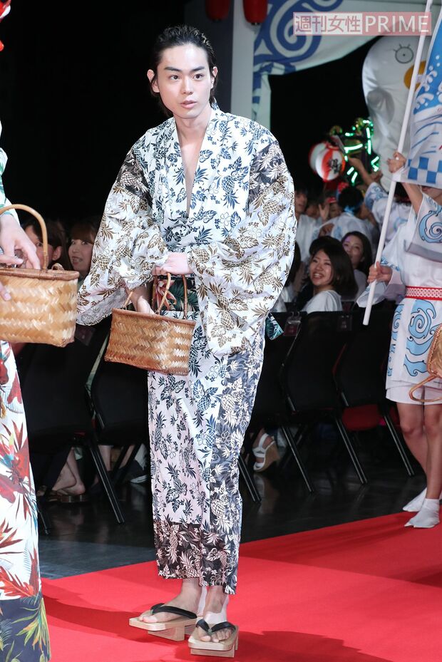 菅田将暉／'17年・映画『銀魂』ジャパンプレミアにて