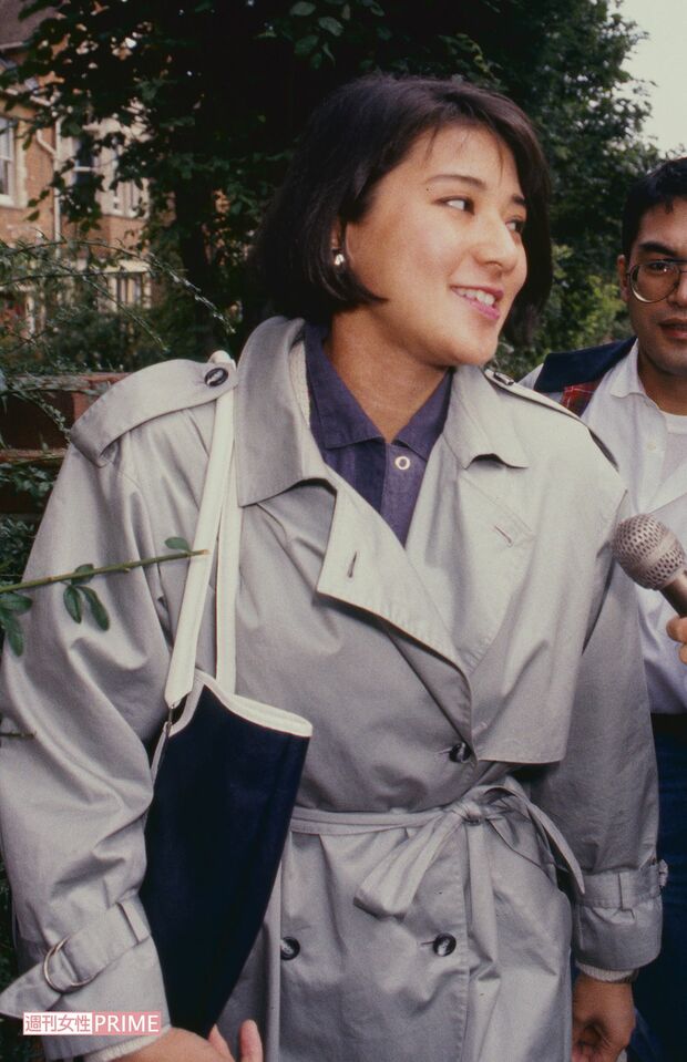 雅子さまがイギリスに留学された際には沢田さんも同行取材を（'89年9月）