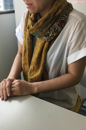 怒った夫に傘で殴られそうになったこともあったという繭子さん