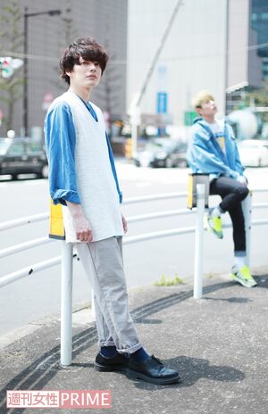 崎山つばさ　撮影／森田晃博