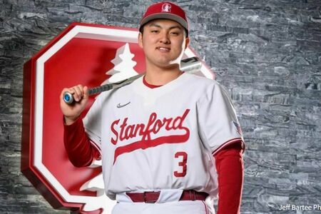 大谷翔平の母校の後輩で、スタンフォード大学に進学する佐々木麟太郎（同大公式HPより）