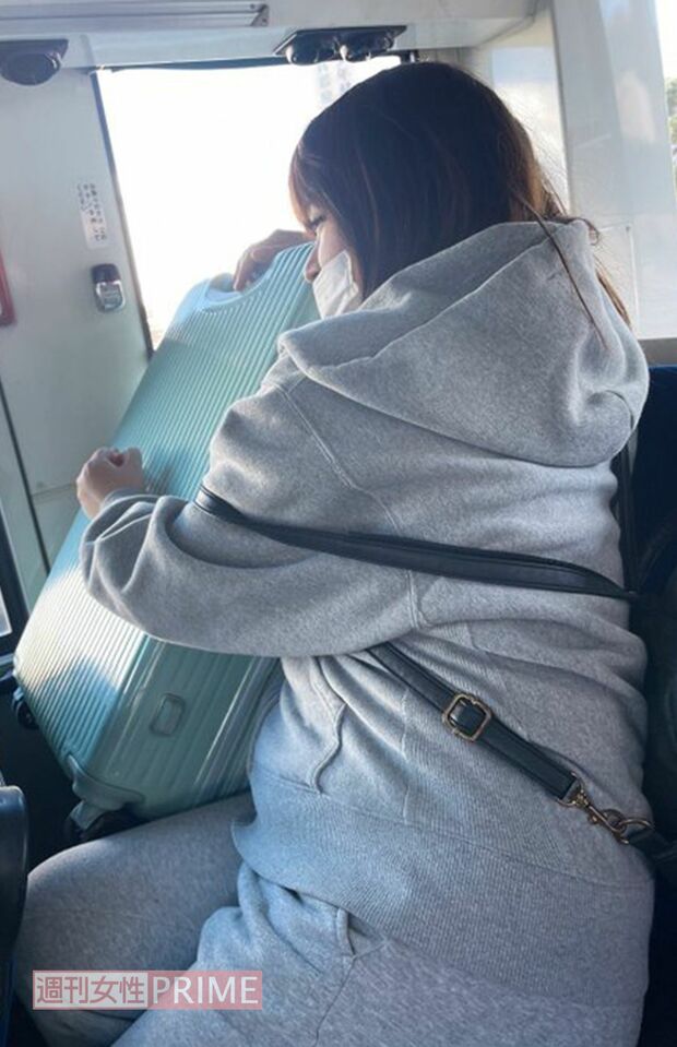 Aさんが撮影した浅沼かんな容疑者（Aさん提供）