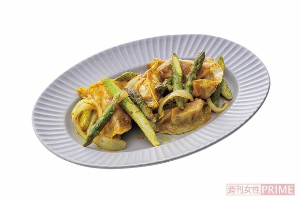 餃子のカレー炒め