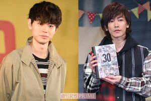 菅田将暉（写真左）、佐藤健（同右）