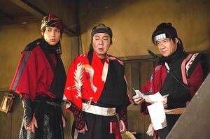 『忍べ！右左ヱ門』　(c)NHK