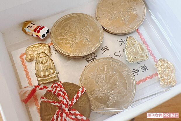 「私は意志が弱いので、お守りを入れています」と熊谷さん