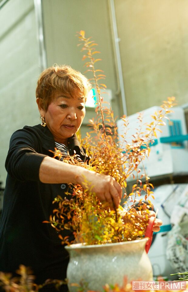 石橋恵三子さん　撮影/北村史成