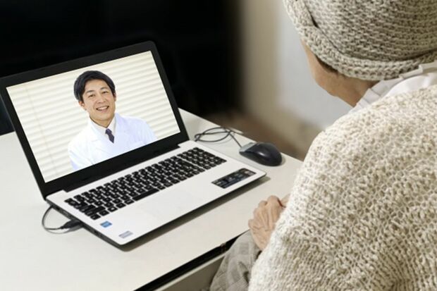 今はリモートでも診断が受けられる時代！必ずかかりつけ医を　※写真はイメージです