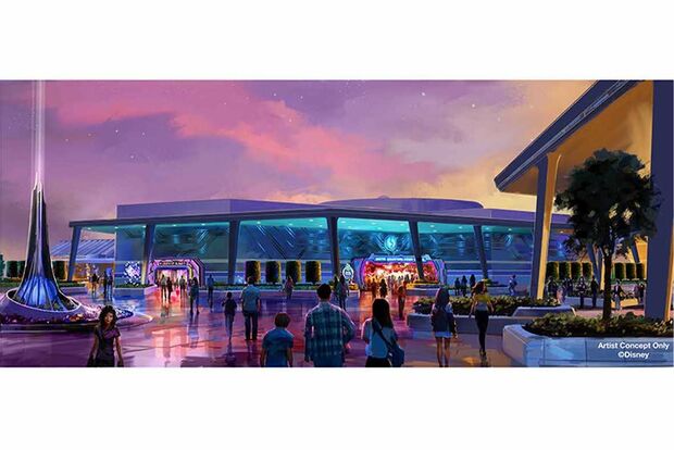 2027年春に開業予定、映画『シュガー・ラッシュ』の世界を舞台とした新アトラクション（ディズニーランドの公式サイトより）