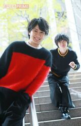 太田基裕、鳥越裕貴（奥）　撮影／森田晃博