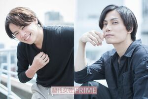 左から中川晃教、加藤和樹　撮影／廣瀬靖士