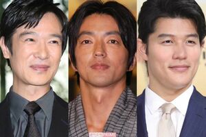 左から堺雅人、大沢たかお、鈴木亮平