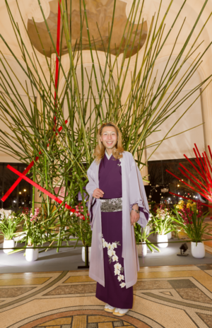 オリジナルの着物のデザインも手がける