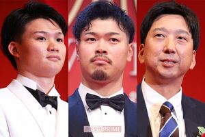 阪神の森下翔太、佐藤輝明、藤川球児監督