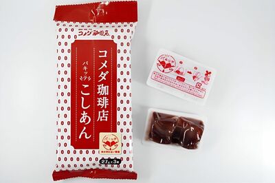 「コメダ珈琲店パキッテこしあん81g」
