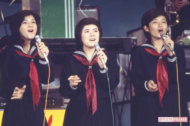 花の中三トリオ（桜田淳子、森昌子、山口百恵さん）