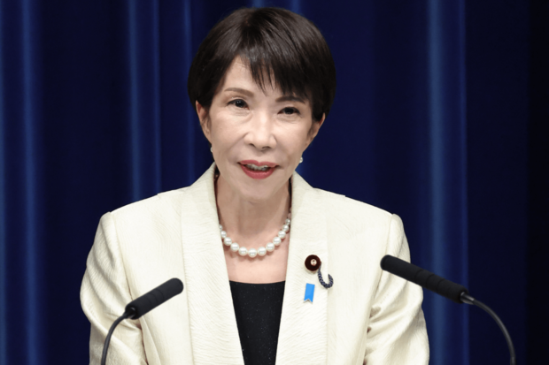 18日、首相官邸で会見を開いた高市早苗内閣総理大臣（撮影／JMPA）