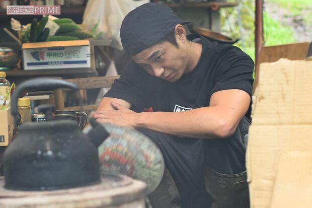 東出昌大の山暮らし生活に密着