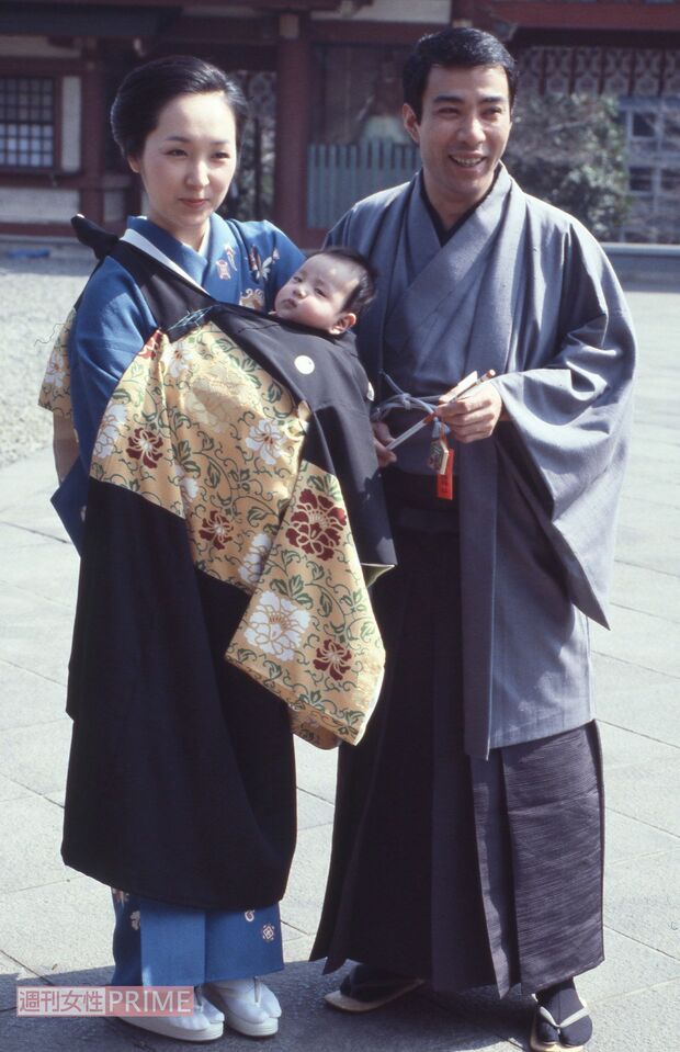 十代目市川海老蔵・希実子夫妻_長男(堀越寶世)お宮参り