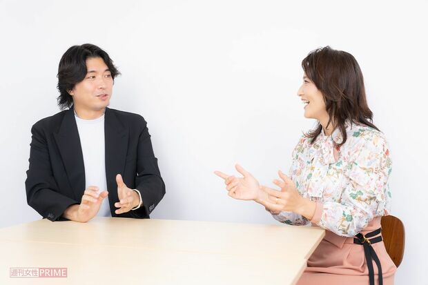 宮崎謙介、金子恵美　撮影／矢島泰輔