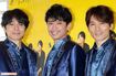 “トニセン”こと『20thCentury』の左から井ノ原快彦、坂本昌行、長野博