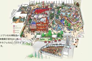 ジブリの大博覧会と化している大倉庫（公式サイトより）