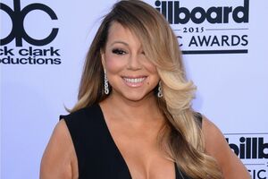 マライア・キャリー。2015年5月撮影（UPI＝共同）