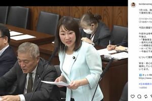 「爪女」と揶揄された、日本維新の会・石井めぐみ参院議員(本人インスタグラムより)