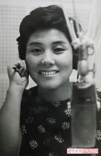 ニッポン放送に入社して間もないころ。1年目、職場によく遊びに来た野際ものちにNHKアナウンサーになった