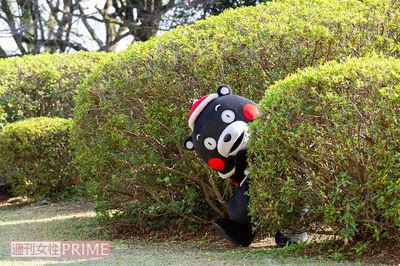 キュートなサンタコスプレで登場! くまモン的「今年の漢字」を大発表