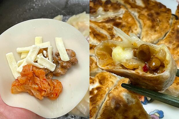 フードロス防止には余ったギョーザの皮が役立つ