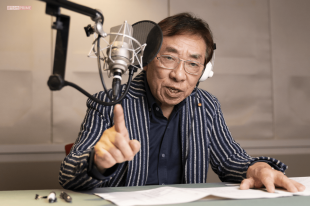 ナレーター・窪田等さん(撮影/矢島泰輔)