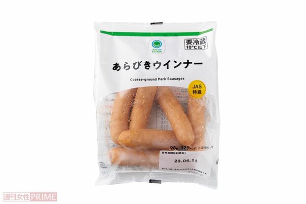 あらびきウインナー(撮影/矢島泰輔)