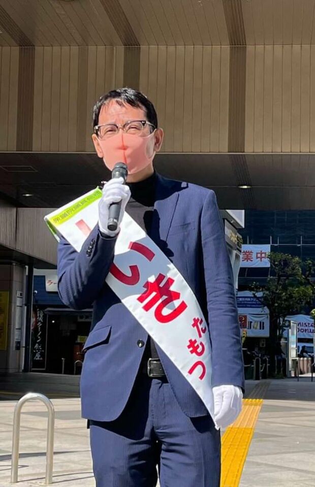 選挙活動には熱を入れていた様子だが（椎木保容疑者のSNSより）