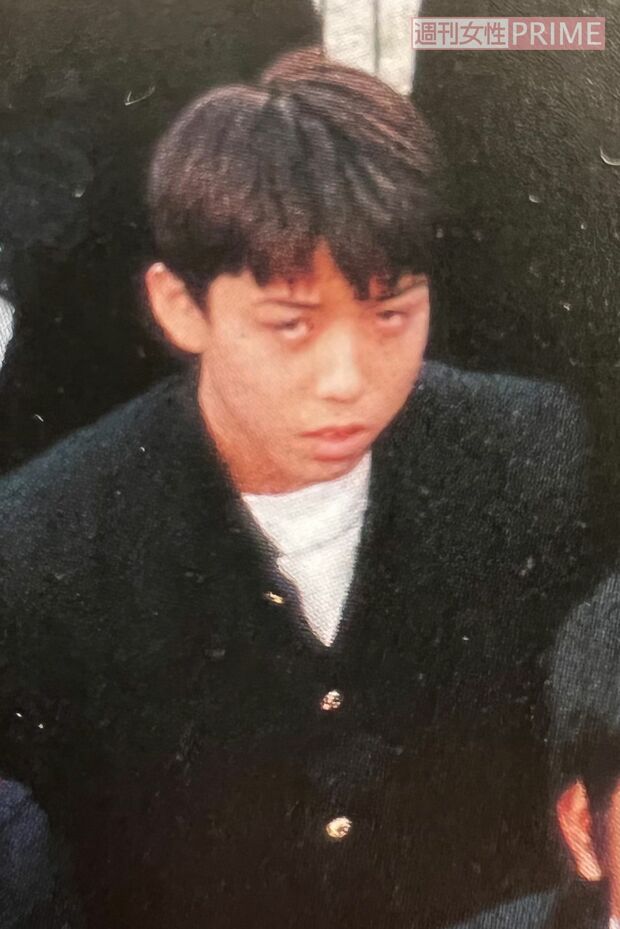 中学時代、目つきが悪かった古賀容疑者
