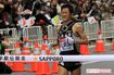第87回大会でゴールを目指す地下さん(上武大駅伝部ホームページより)