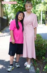 山田まりやと息子の宗徳くん