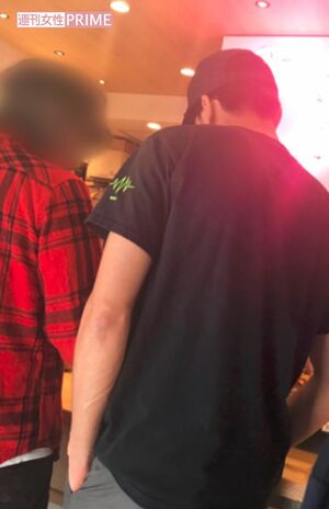 店内での長瀬智也