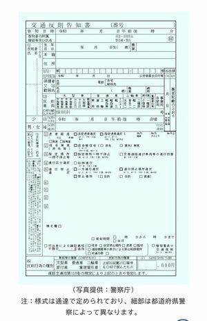 2026年4月1日からスタートする自転車の「青切符」制度(政府広報オンラインより)