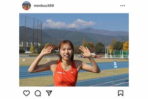 実業団に所属せず、自らスポンサーを探して活動している剱持クリア（公式インスタグラムより）