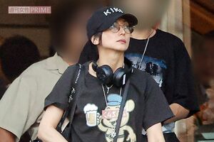 撮影に臨んだ柴咲コウ